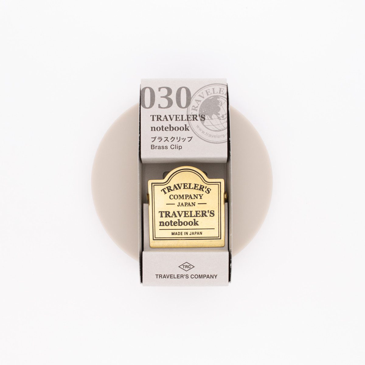 refill-030-traveler-s-notebook-regular-size-brass-clip-logo